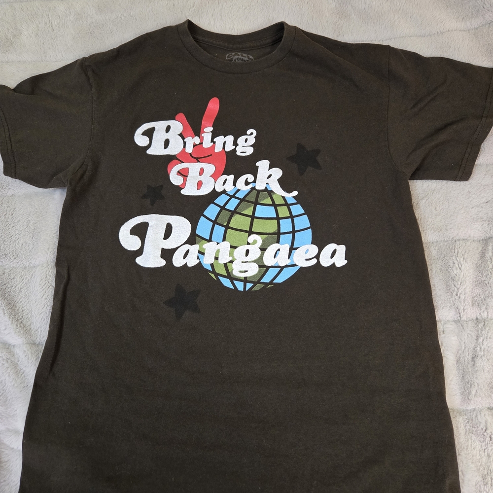 Brown Kids Shirt with 'Bring Back Pangaea' Design